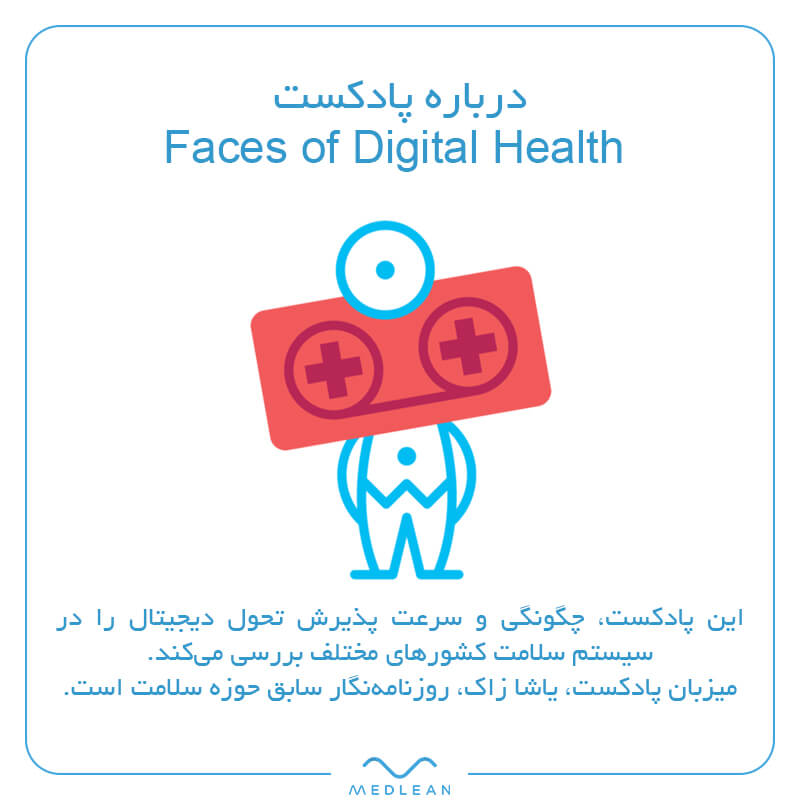 بررسی سیر تحول دیجیتال سلامت آلمان در پادکست faces of digital health